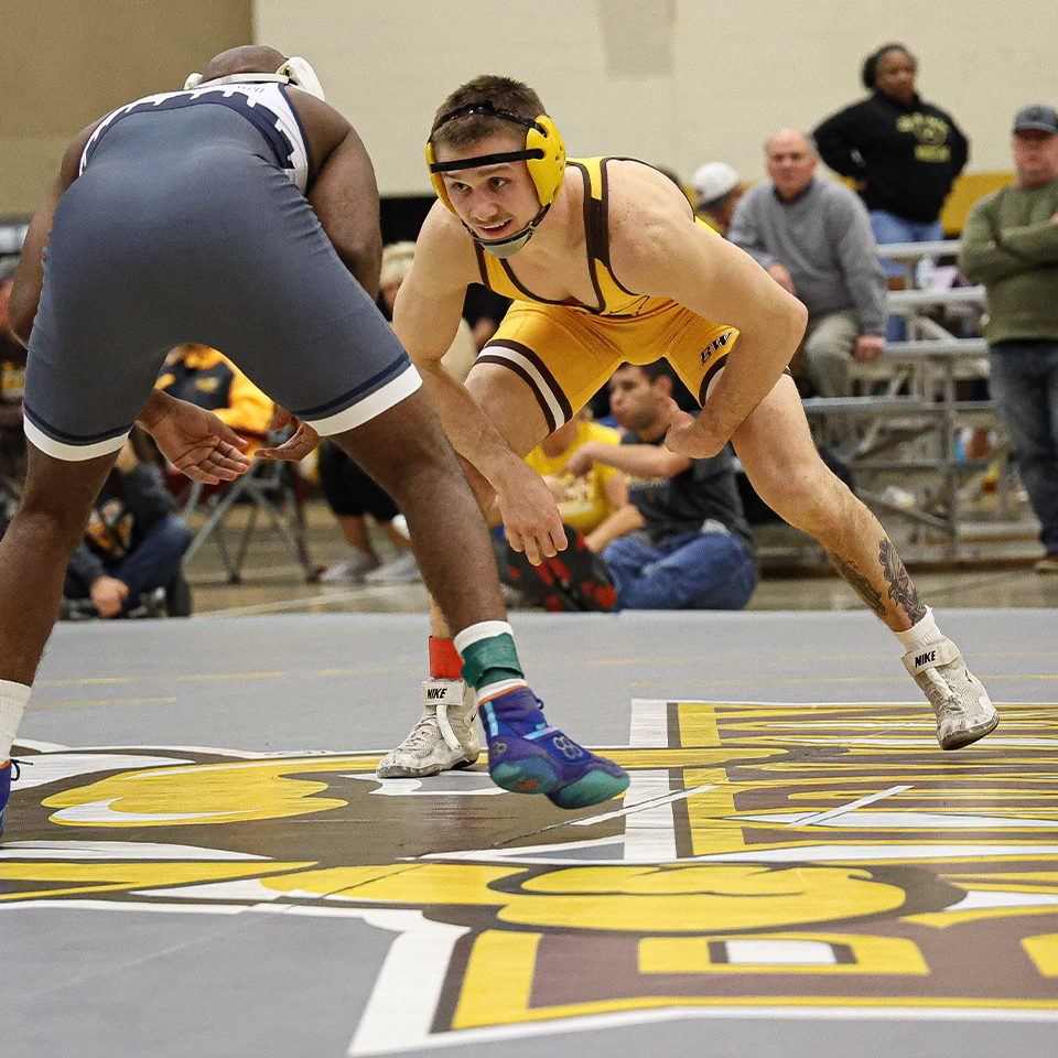 BW's men's wrestling team