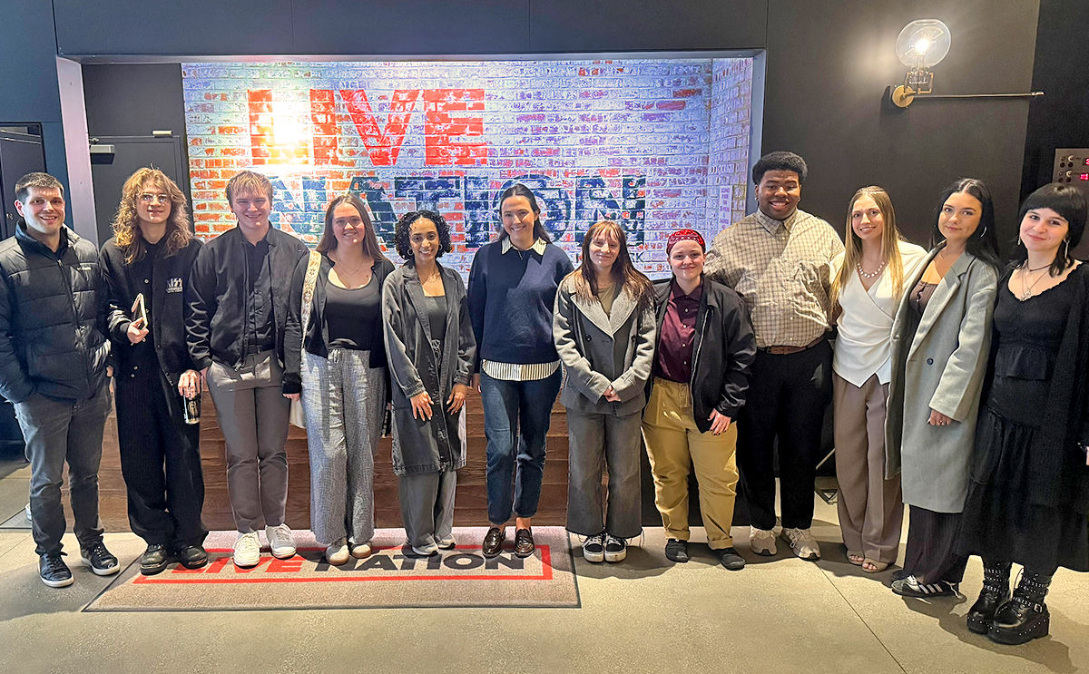 Photo of BW group at Live Nation in NYC