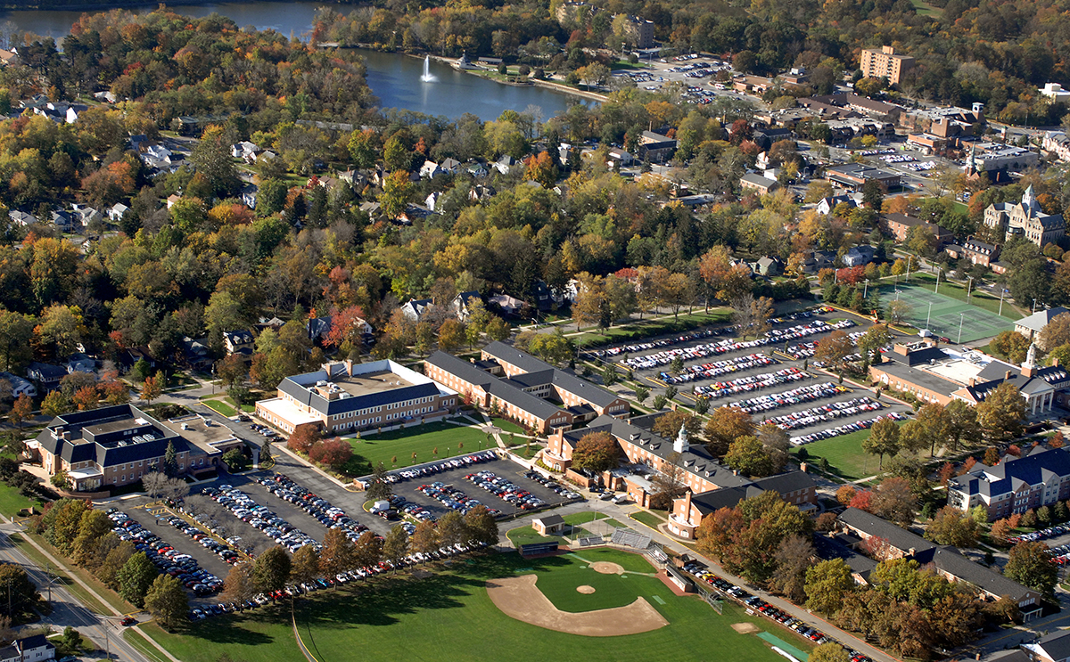 BW and Berea, Ohio, aerial