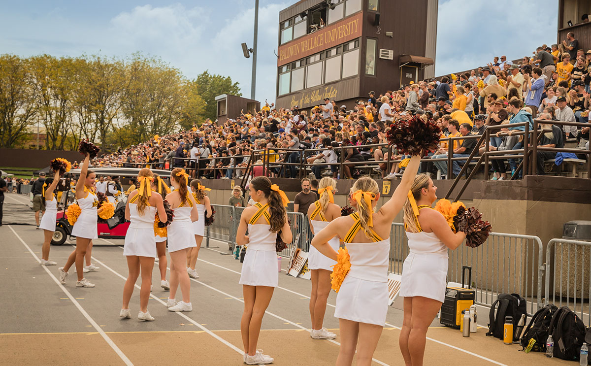 Bold and Gold 2024 crowd at game