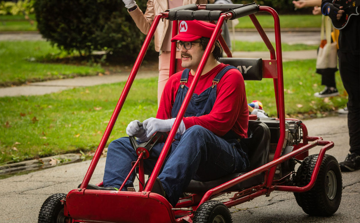 Parade Mario cart