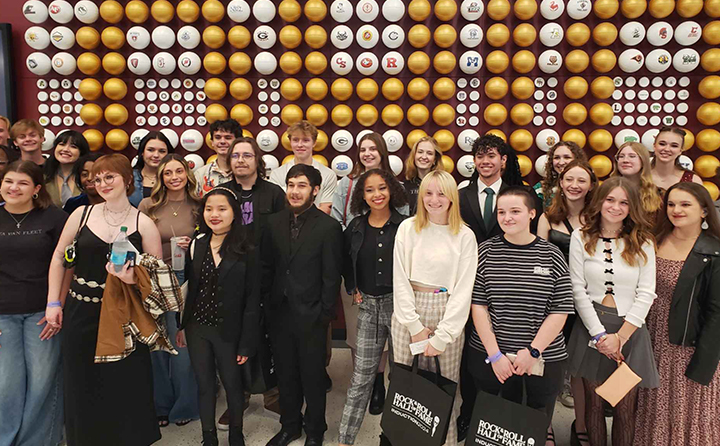 BW students at Rock and Roll Hall of Fame induction ceremony