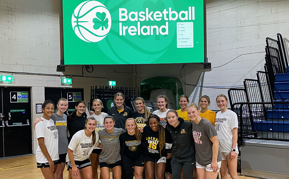 BW Women's Basketball in Ireland