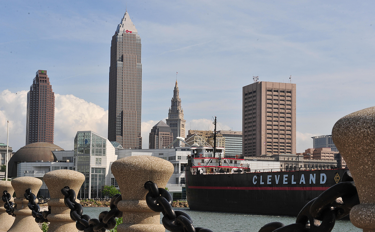 Cleveland skyline