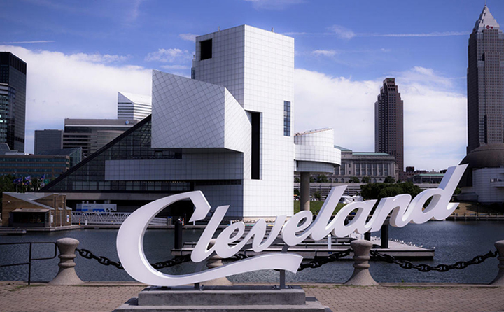 Cleveland skyline