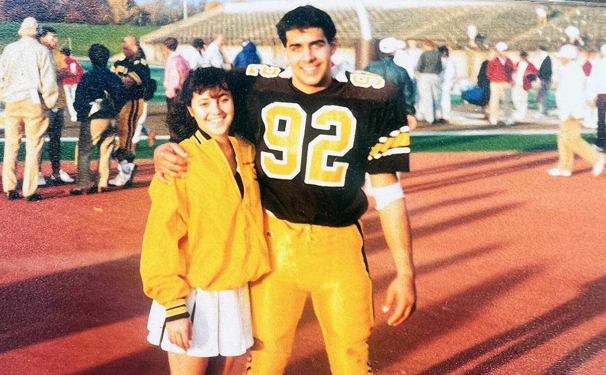 Marty and Dolly Hritz as BW undergrads in the early 1990's